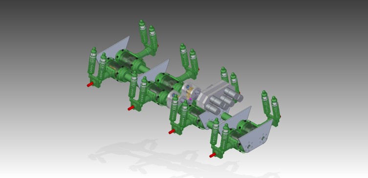 RC Tatra玩具模型的变速箱3D图纸 x_t格式