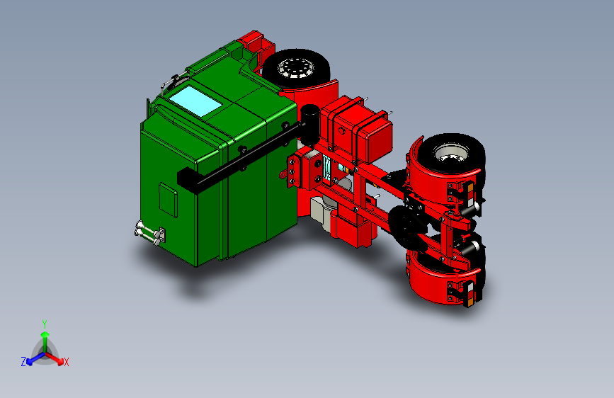 Volvo F16卡车头3D数模图纸 STEP格式