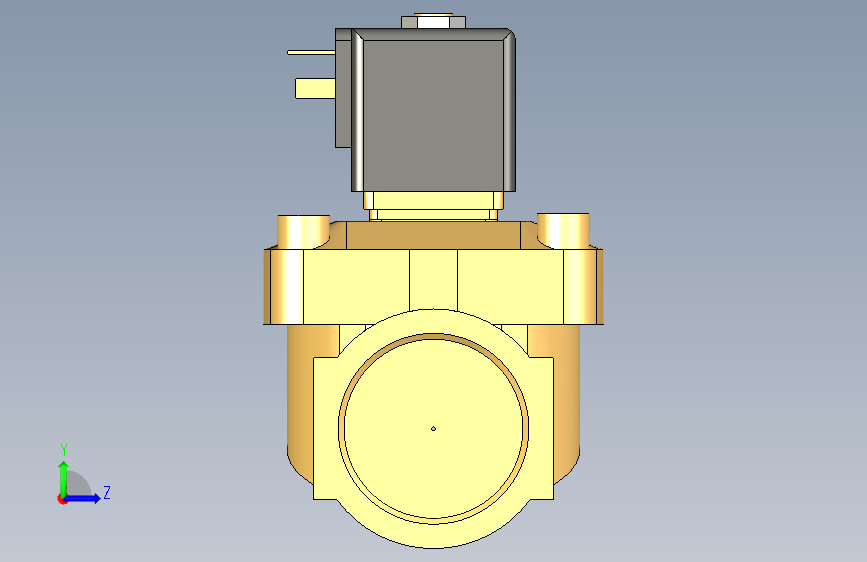 电磁阀-5281-2_2-way-solenoid-valve-134390 左侧视图