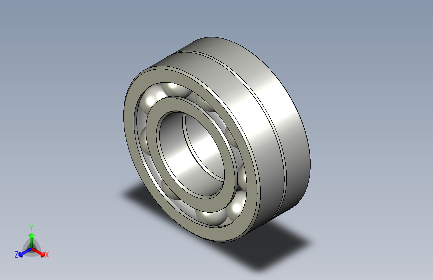 国标径向止推滚珠轴承-Bearing,GB-T292_B_B_DT-1994