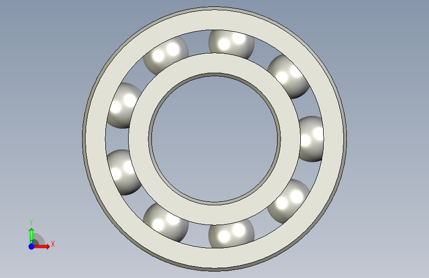 国标径向止推滚珠轴承-Bearing,GB-T292_C_DT-1994_UG_模型图纸下载 – 懒石网