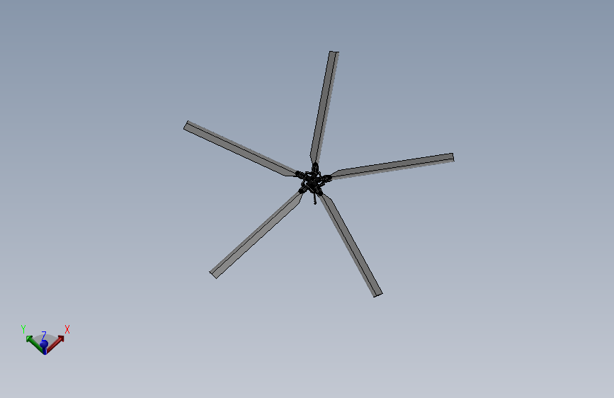 直升机浆叶 飞机