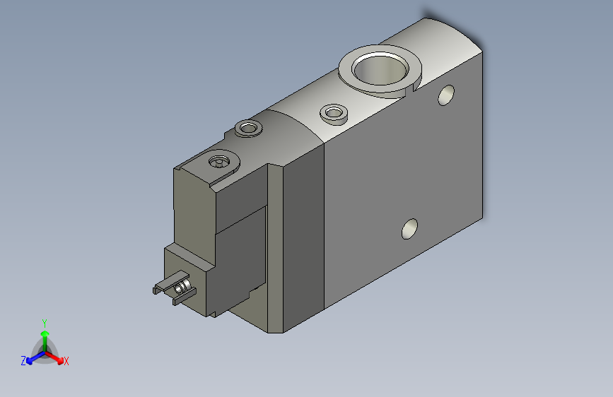 电磁阀-163168 CPE24-M1H-3OLS-3_8_STEP_模型图纸下载 – 懒石网