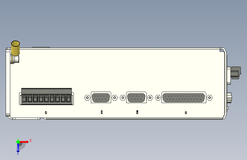 马达控制器-1622901 CMMP-AS-C2-3A-M0_STEP_模型图纸下载 – 懒石网