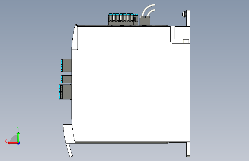 马达控制器-8143163 CMMT-AS-C2-3A-MP-S1_STEP_模型图纸下载 – 懒石网