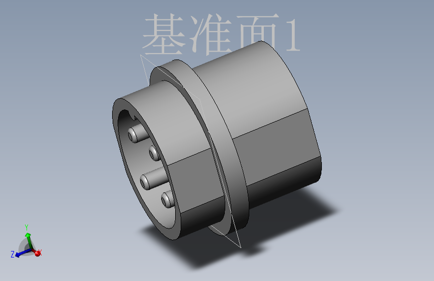 4PIN 插头（公）