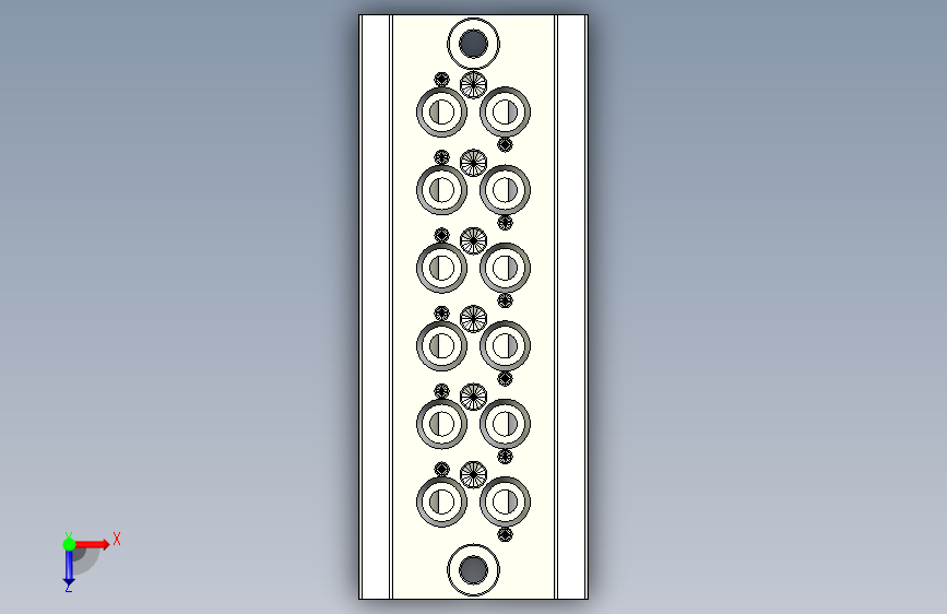 支架-550554 CPE10-3_2-PRS-1_4-6 俯视图