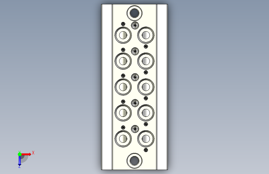 支架-550562 CPE14-3_2-PRS-3_8-5 俯视图