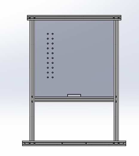 铝型材机架设计 Solidworks 2022 模型图纸下载 懒石网