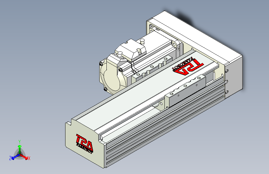 滚珠丝杆线性模组-TPA-HNR-85D-1610-L100-MR-C-P20-N3
