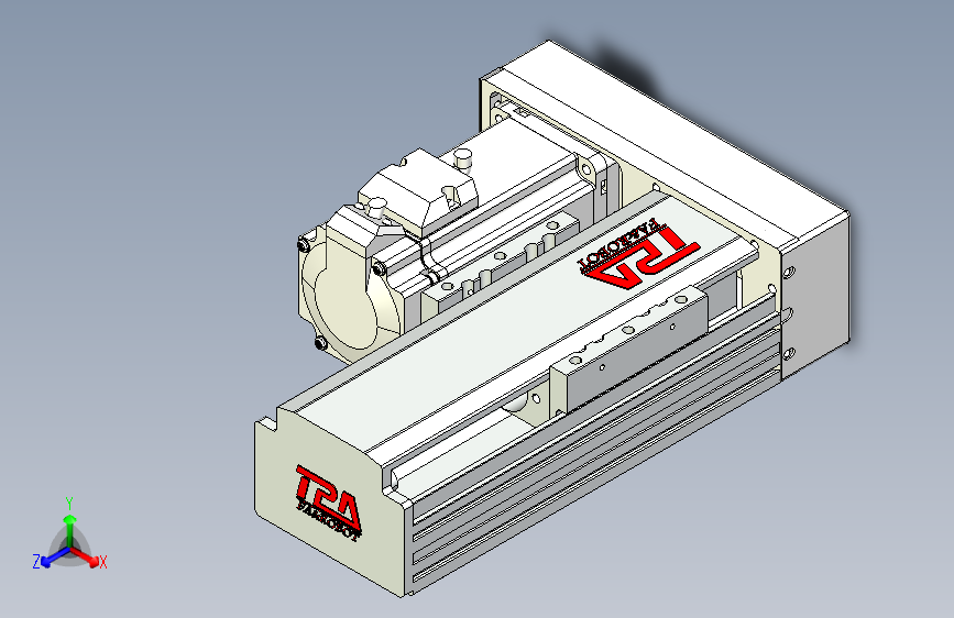 滚珠丝杆线性模组-TPA-HNR-85D-1610-L50-MR-C-P20-N3