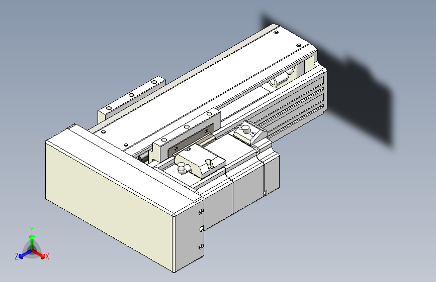 滚珠丝杆线性模组-TPA-HNR-85S-1610-L100-MR-Y-P20-N3