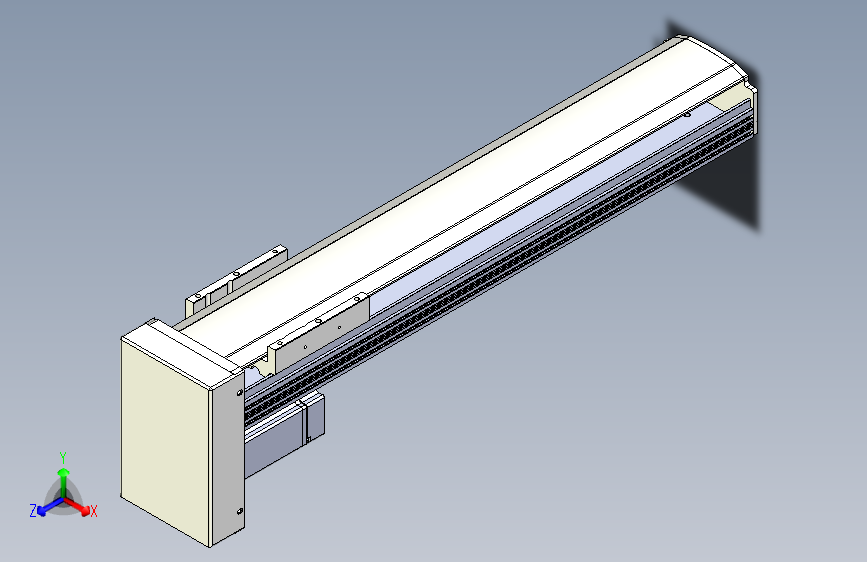 滚珠丝杆线性模组-TPA-HNR-105D-1610C-L400-MP-Y-P40-N3