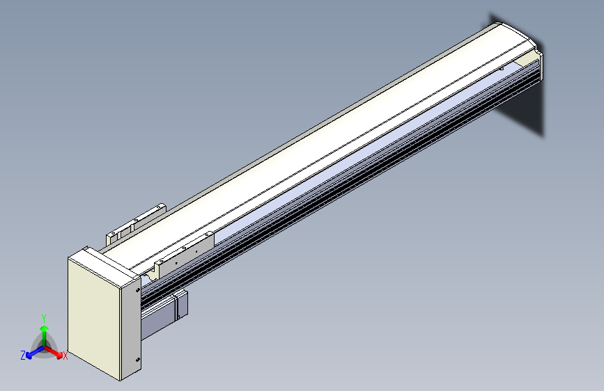 滚珠丝杆线性模组-TPA-HNR-105D-1610C-L600-MP-Y-P40-N3