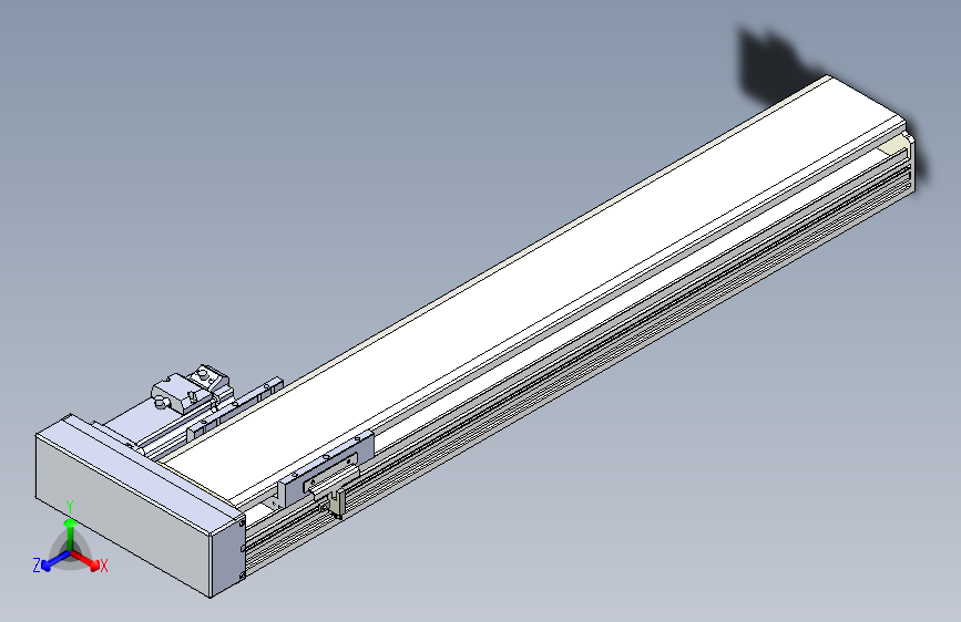 滚珠丝杆线性模组-TPA-HNR-110D-1610C-L550-ML-Y-P40-N3