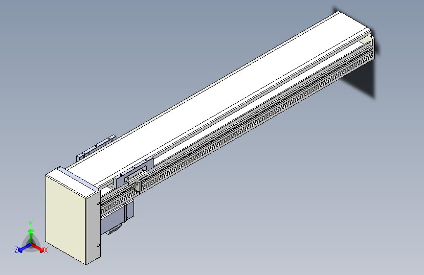 滚珠丝杆线性模组-TPA-HNR-110D-1610C-L550-MP-C-P40-N3