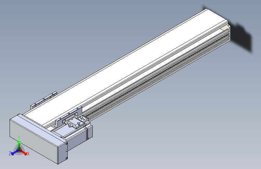滚珠丝杆线性模组-TPA-HNR-110D-1610C-L550-MR-Y-P40-N3