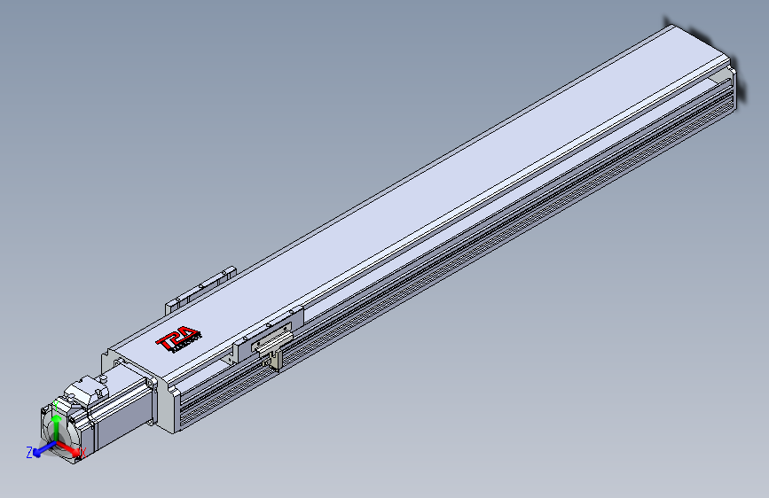 滚珠丝杆线性模组-TPA-HNR-110D-1610C-L600-M-Y-P40-N3