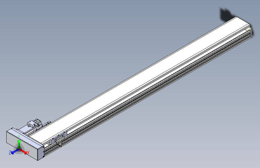 滚珠丝杆线性模组-TPA-HNR-110D-1610C-L1100-ML-C-P40-N3