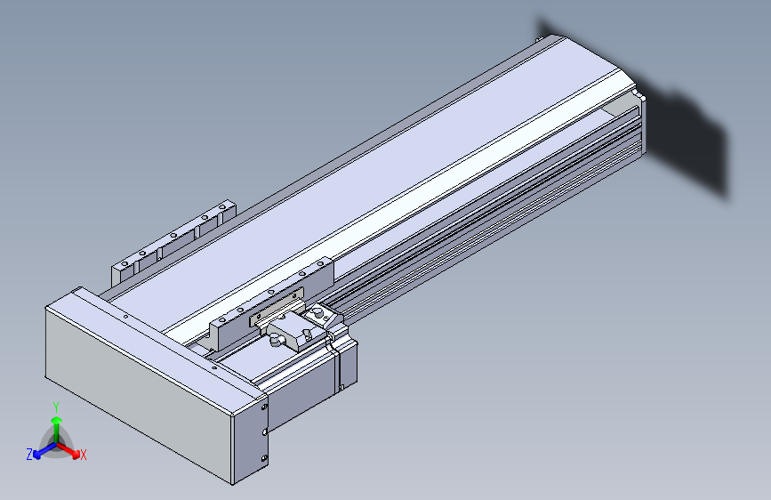 滚珠丝杆线性模组-TPA-HNR-120D-1610C-L300-MR-C-P40-N3