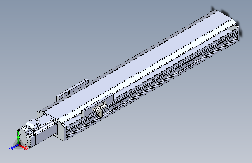 滚珠丝杆线性模组-TPA-HNR-120D-1610C-L500-M-Y-P40-N3