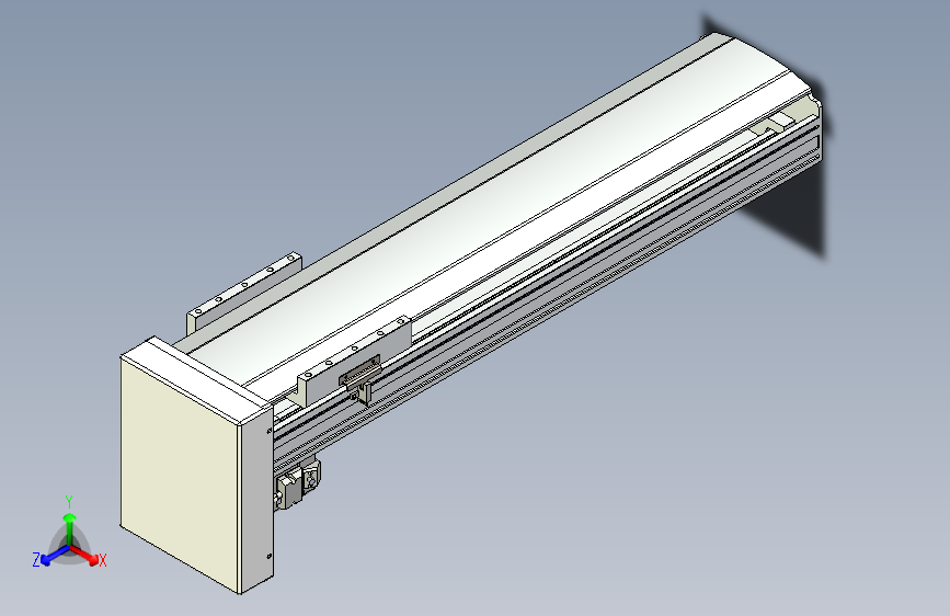 滚珠丝杆线性模组-TPA-HNR-175D-2510C-L550-MP-Y-P75-N3