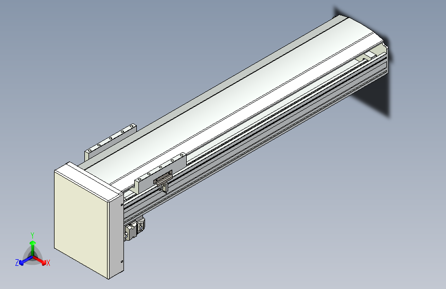 滚珠丝杆线性模组-TPA-HNR-175D-2510C-L600-MP-Y-P75-N3