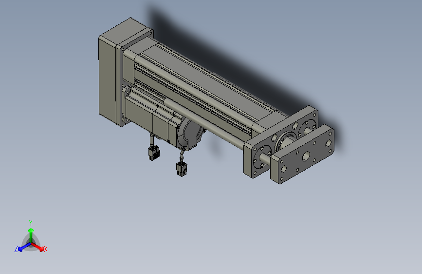 TPA ESR系列轻载型电动缸-TPA-ESR63-2010C-L200-MR-QDX-W-P75-C3