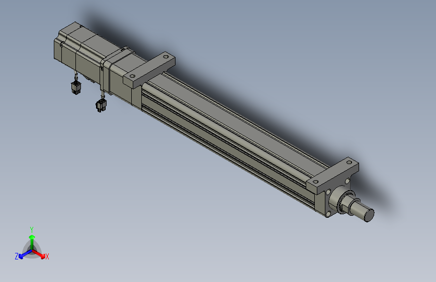TPA ESR系列轻载型电动缸-TPA-ESR63-2010C-L400-M-LB-W-P75-C3