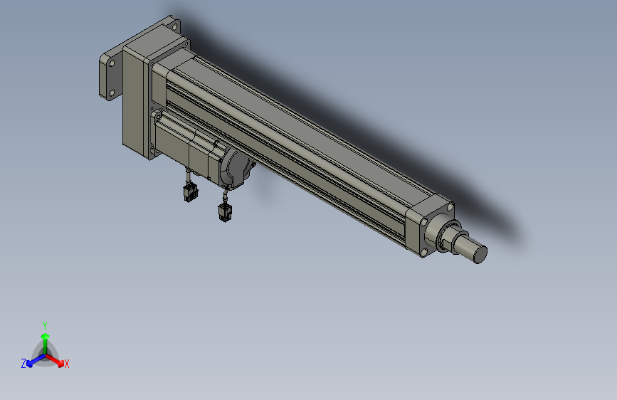 TPA ESR系列轻载型电动缸-TPA-ESR63-2010C-L400-MR-FB-W-P75-C3