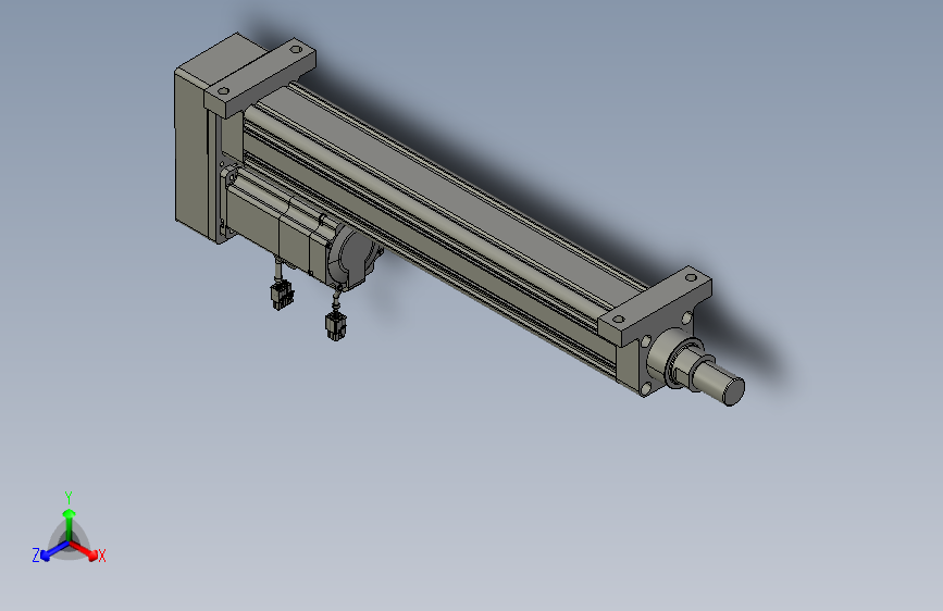TPA ESR系列轻载型电动缸-TPA-ESR63-2010C-L400-MR-LB-W-P75-C3