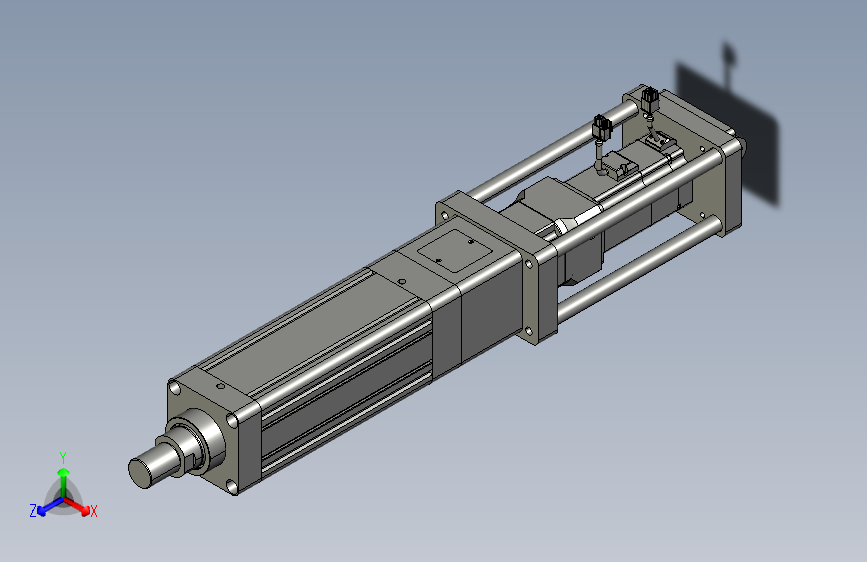 TPA ESR系列轻载型电动缸-TPA-ESR100-3210C-L100-M-CA-W-P75-JX-C3