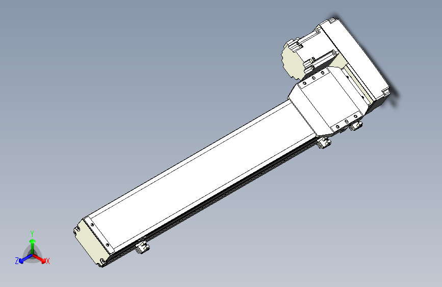 TPA KK系列单轴机器人-TPA-KCR-8610C-640A1-ML-H0S2