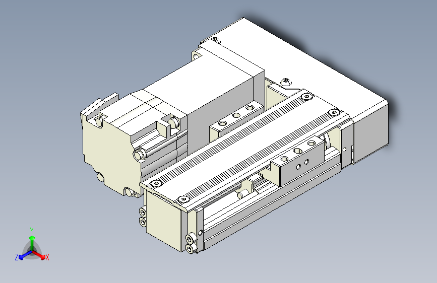 TPA KK系列单轴机器人-TPA-KNR-4002C-100A1-ML-H1