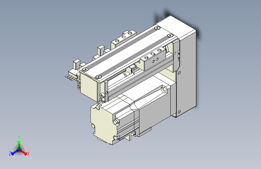 TPA KK系列单轴机器人-TPA-KNR-4002C-100A1-MP-H1S2