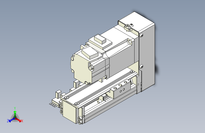TPA KK系列单轴机器人-TPA-KNR-4002C-100A1-MU-H1S2
