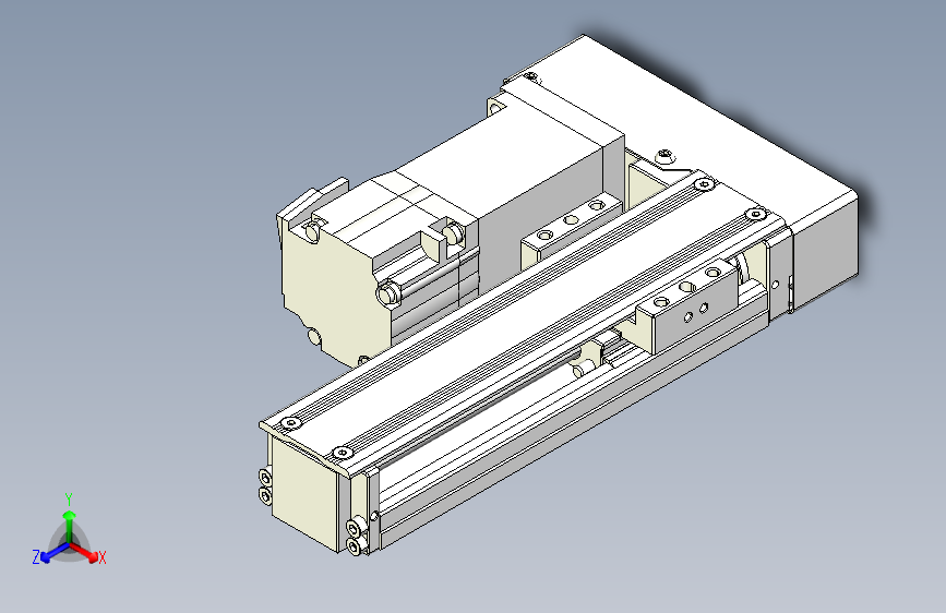TPA KK系列单轴机器人-TPA-KNR-4002C-150A1-ML-H1