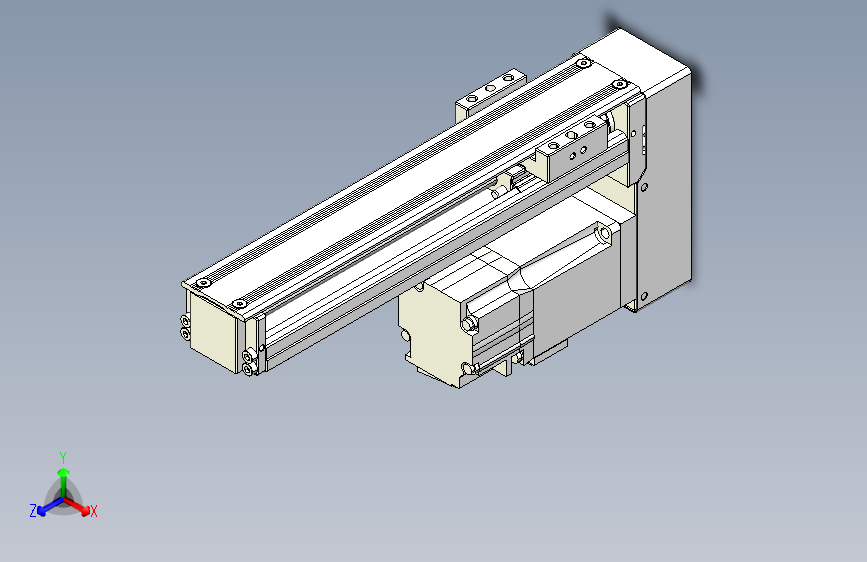 TPA KK系列单轴机器人-TPA-KNR-4002C-200A1-MP-H1
