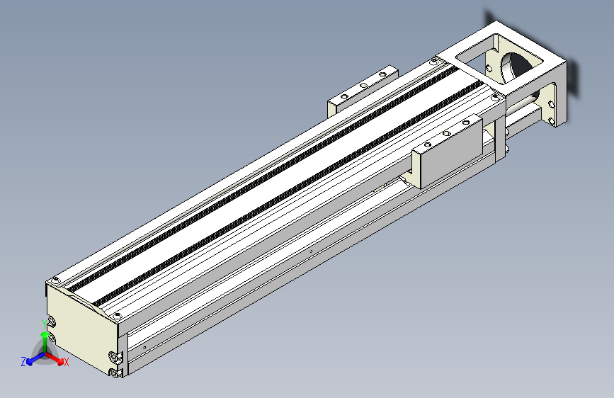 TPA KK系列单轴机器人-TPA-KNR-8610C-440A1-M-F0