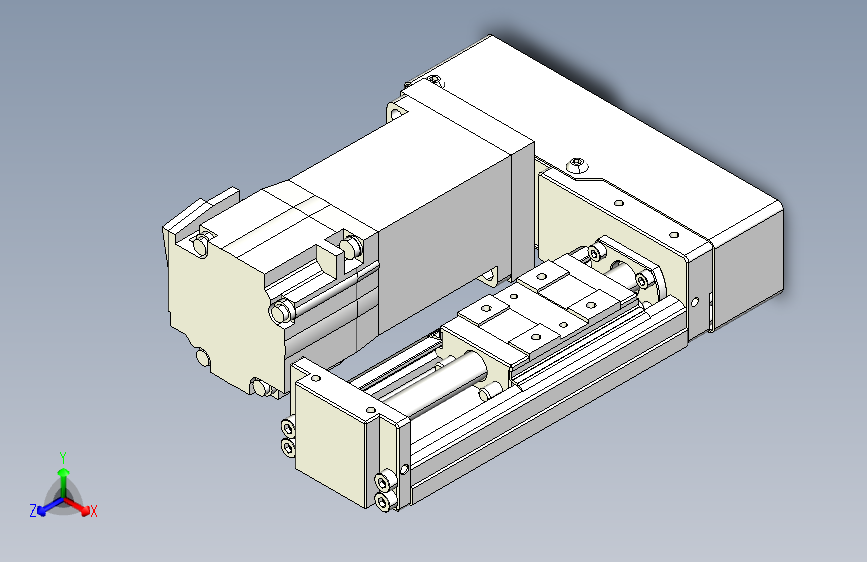 TPA KK系列单轴机器人-TPA-KSR-4002C-100A1-ML-H1
