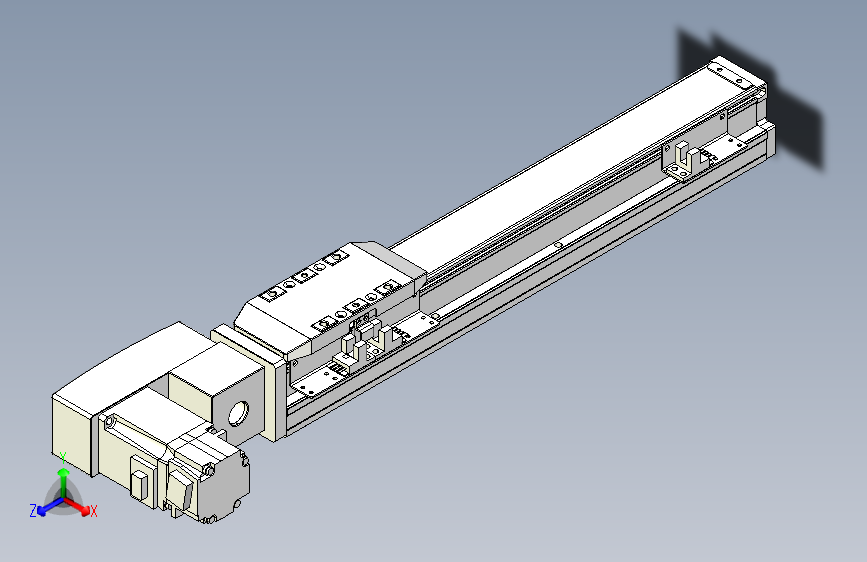 TPA机器人GCB系列皮带驱动直线轴-TPA-GCB-50-P42-L250-QL-M10-N3