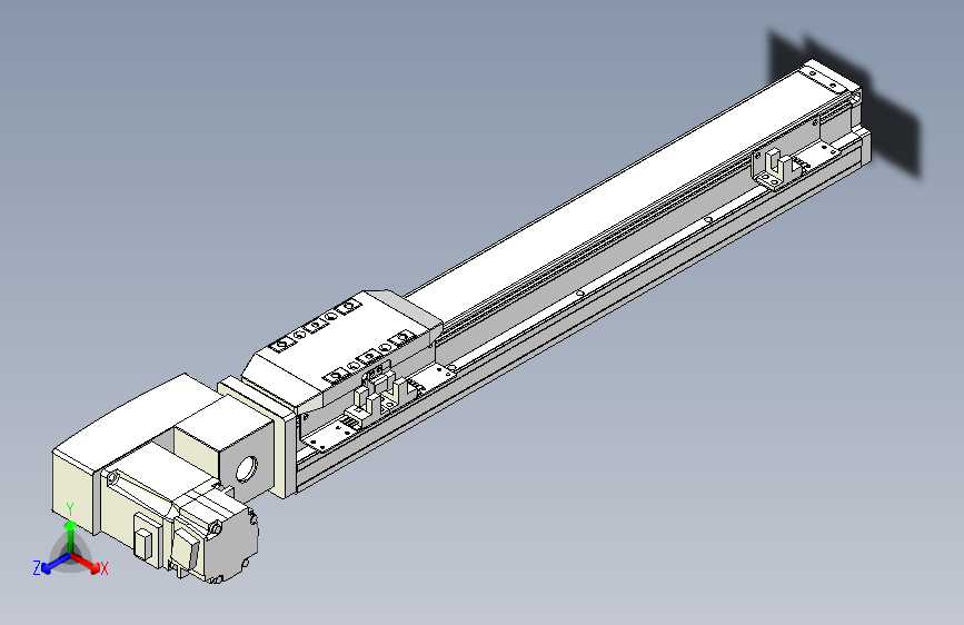 TPA机器人GCB系列皮带驱动直线轴-TPA-GCB-50-P42-L300-QL-M10-N3