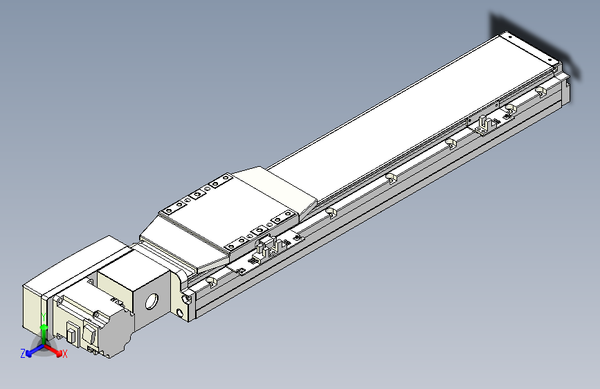 TPA机器人GCB系列皮带驱动直线轴-TPA-GCB-120-P70-L350-QL-M20-N3