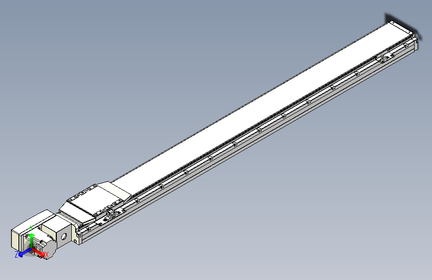 TPA机器人GCB系列皮带驱动直线轴-TPA-GCB-120-P70-L1100-QL-M20-N3