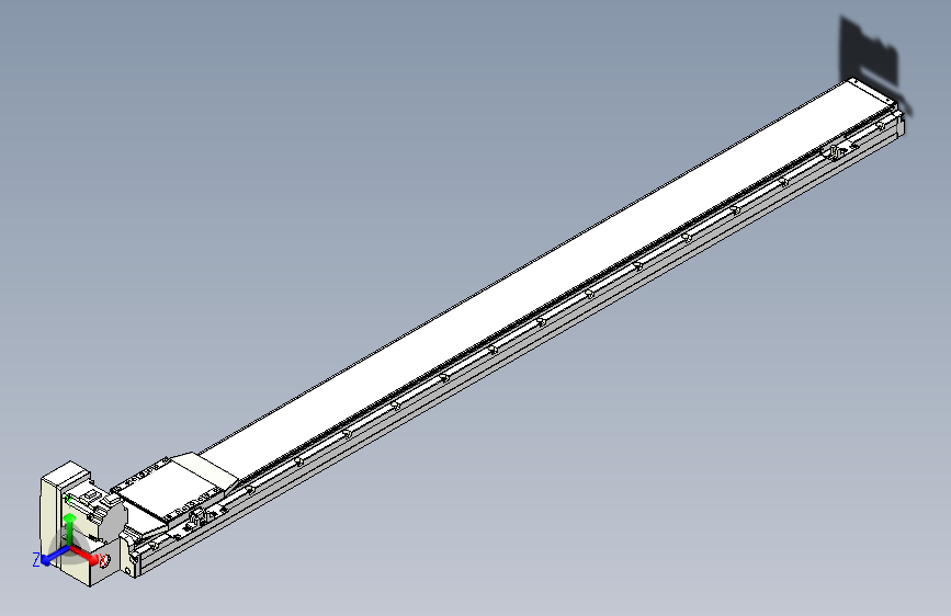 TPA机器人GCB系列皮带驱动直线轴-TPA-GCB-120-P70-L1300-LU-M20-N3