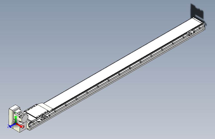 TPA机器人GCB系列皮带驱动直线轴-TPA-GCB-120-P70-L1350-LU-M20-N3