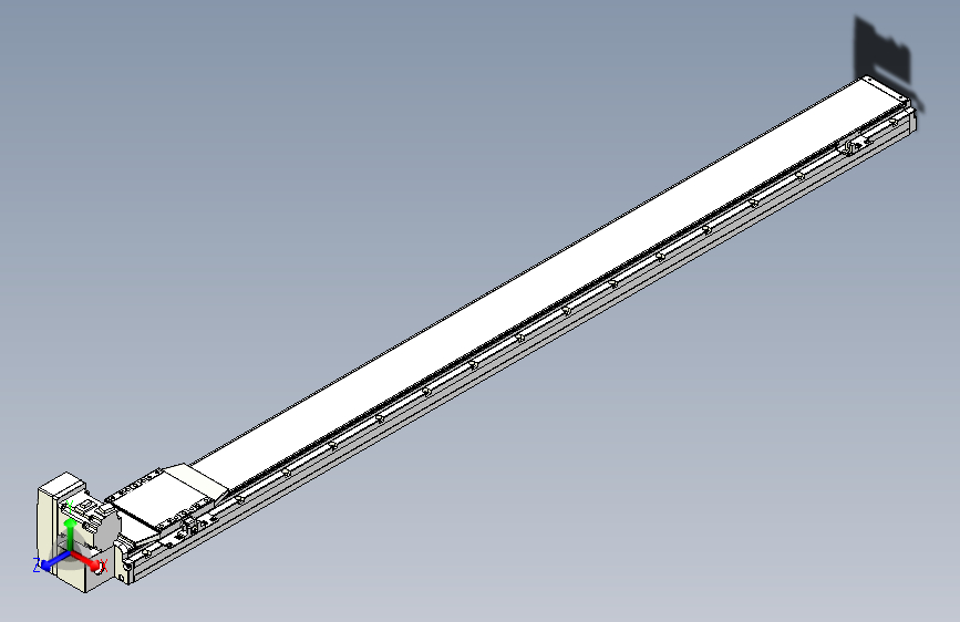 TPA机器人GCB系列皮带驱动直线轴-TPA-GCB-120-P70-L1400-LU-M20-N3