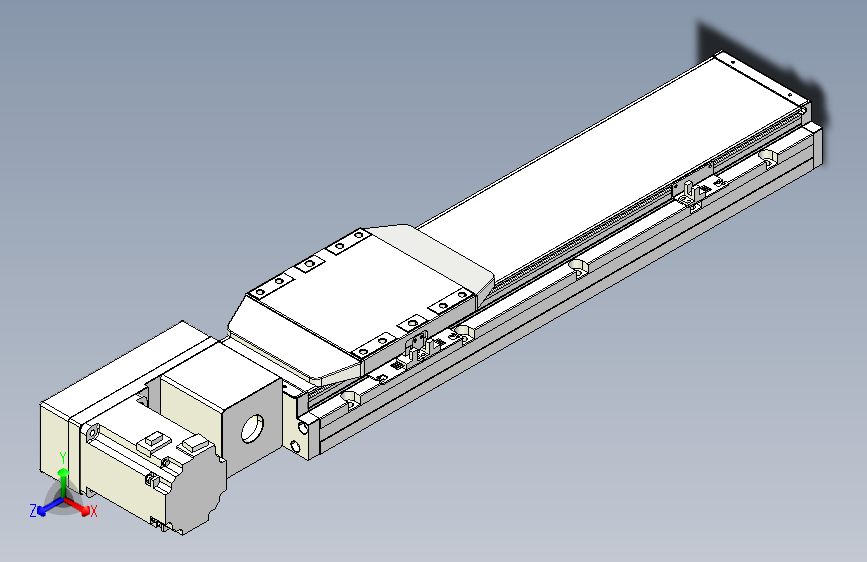 TPA机器人GCB系列皮带驱动直线轴-TPA-GCB-150-P80-L350-QL-M75-N3