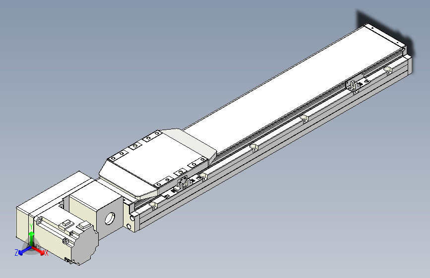 TPA机器人GCB系列皮带驱动直线轴-TPA-GCB-150-P80-L500-QL-M75-N3