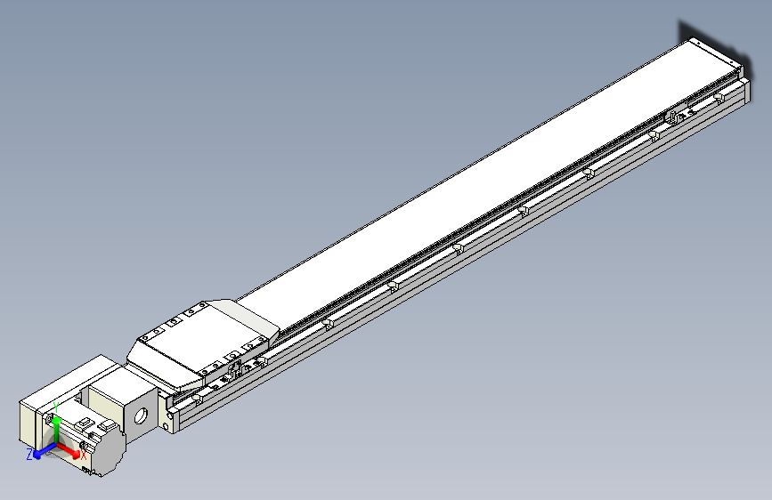 TPA机器人GCB系列皮带驱动直线轴-TPA-GCB-150-P80-L1000-QL-M75-N3